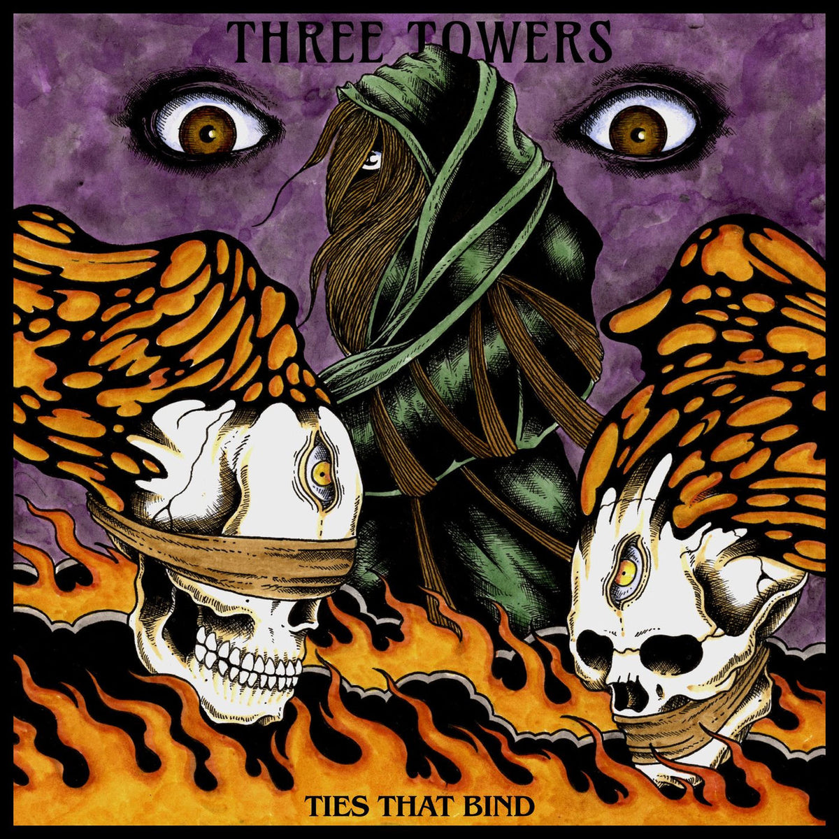 Three Towers – Ties That Bind (Coloured Vinyl) vinyl record cover