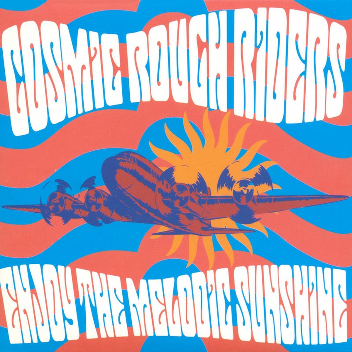 Cosmic Rough Riders – Enjoy the Melodic Sunshine vinyl record cover