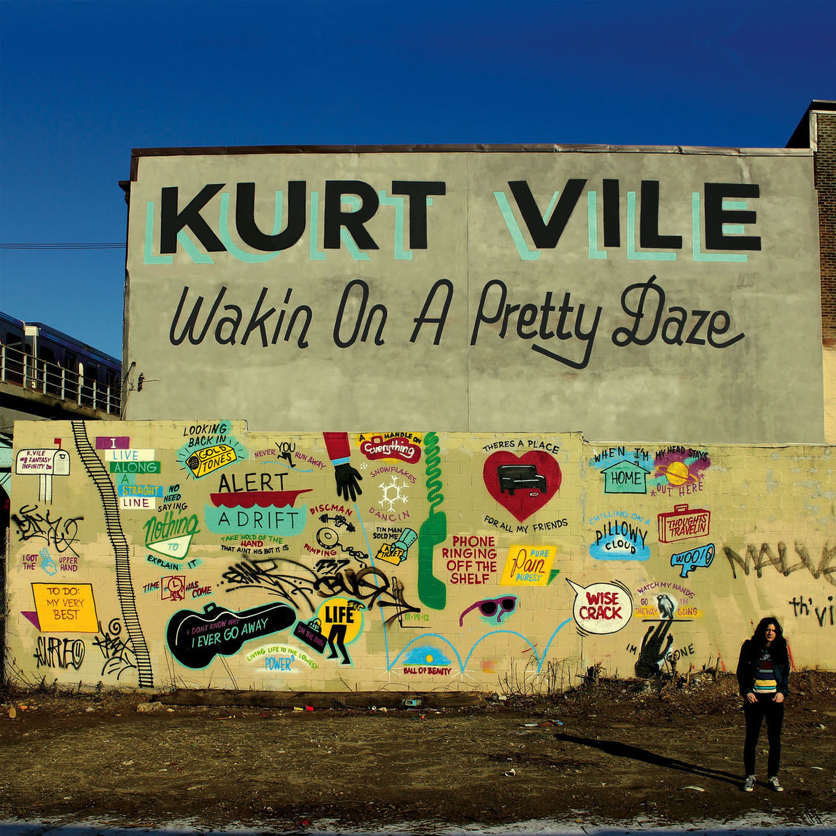 Kurt Vile – Wakin' On a Pretty Daze (Coloured Vinyl) vinyl record cover
