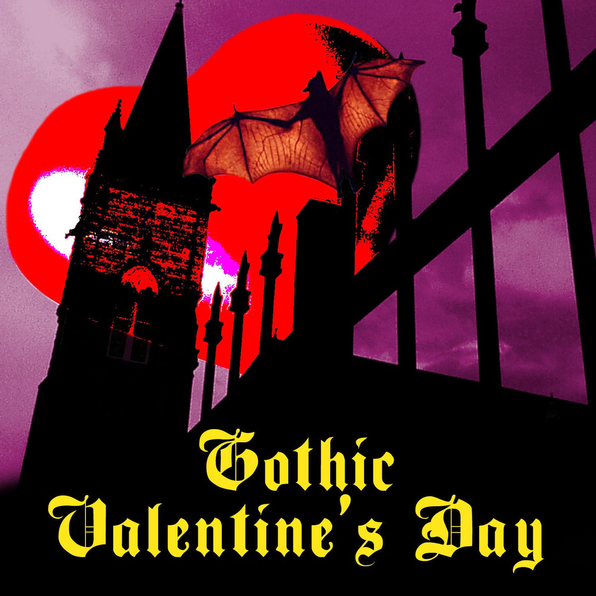 Various Artists – Gothic Valentines vinyl record cover