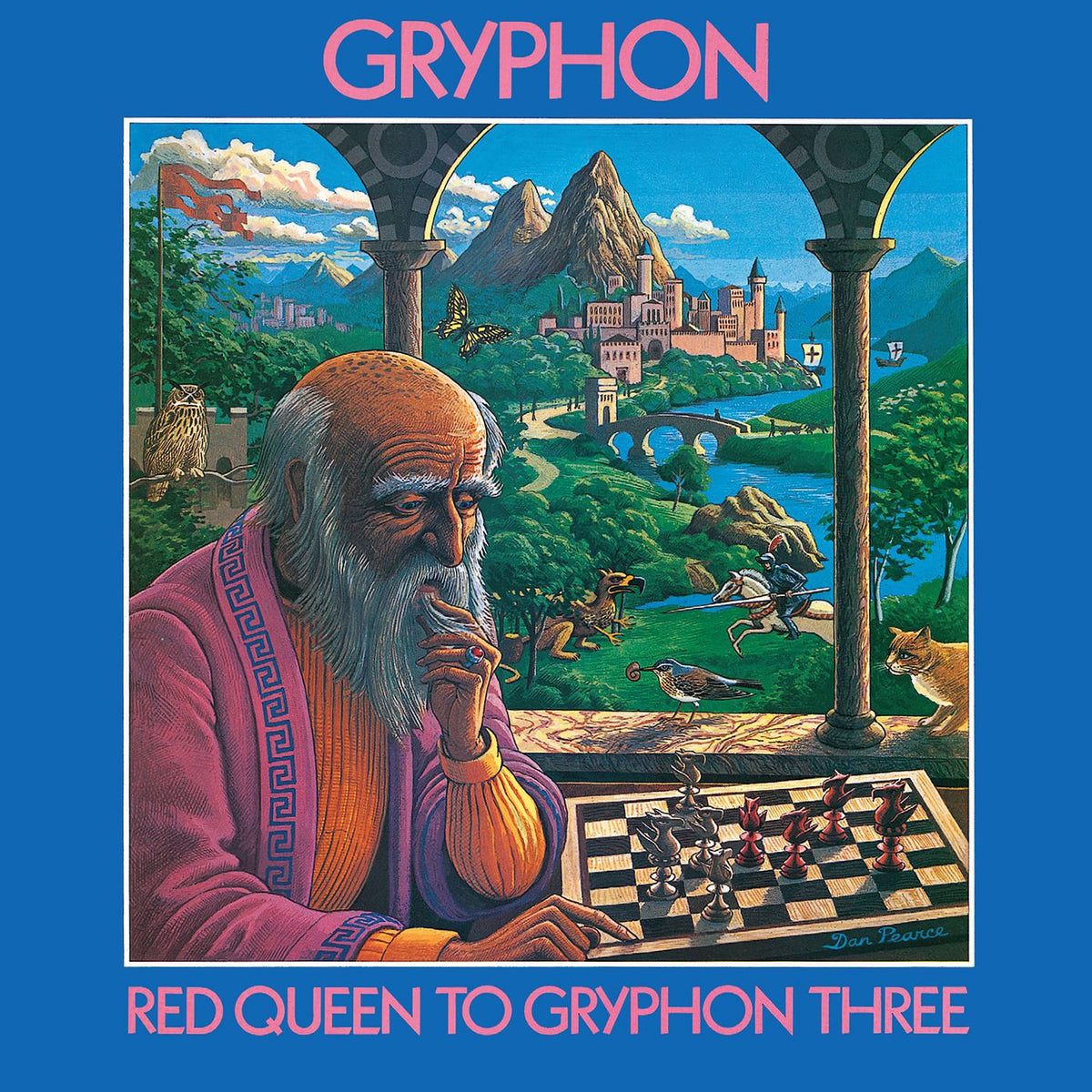 Gryphon – Red Queen to Gryphon Three vinyl record cover