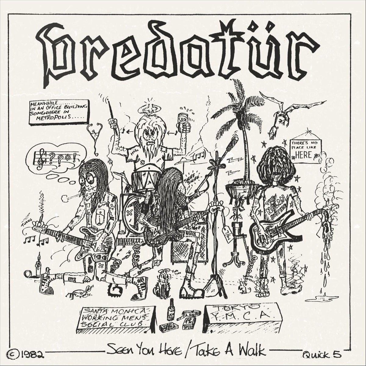 Predatür – Seen You Here vinyl cover