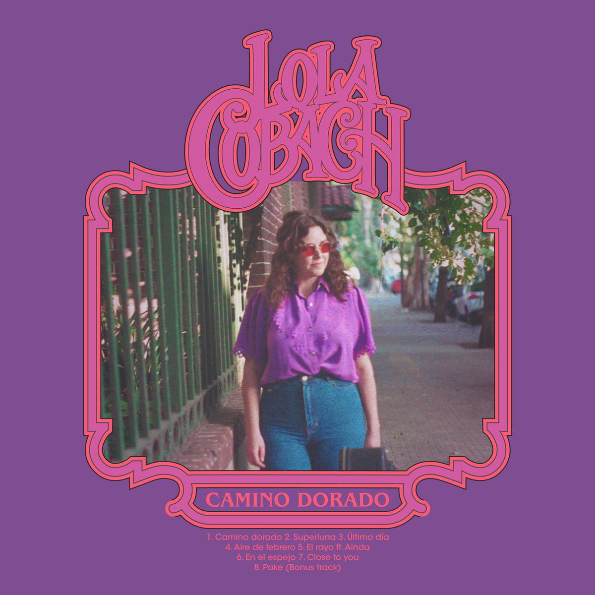Lola Cobach – Camino Dorado vinyl record cover