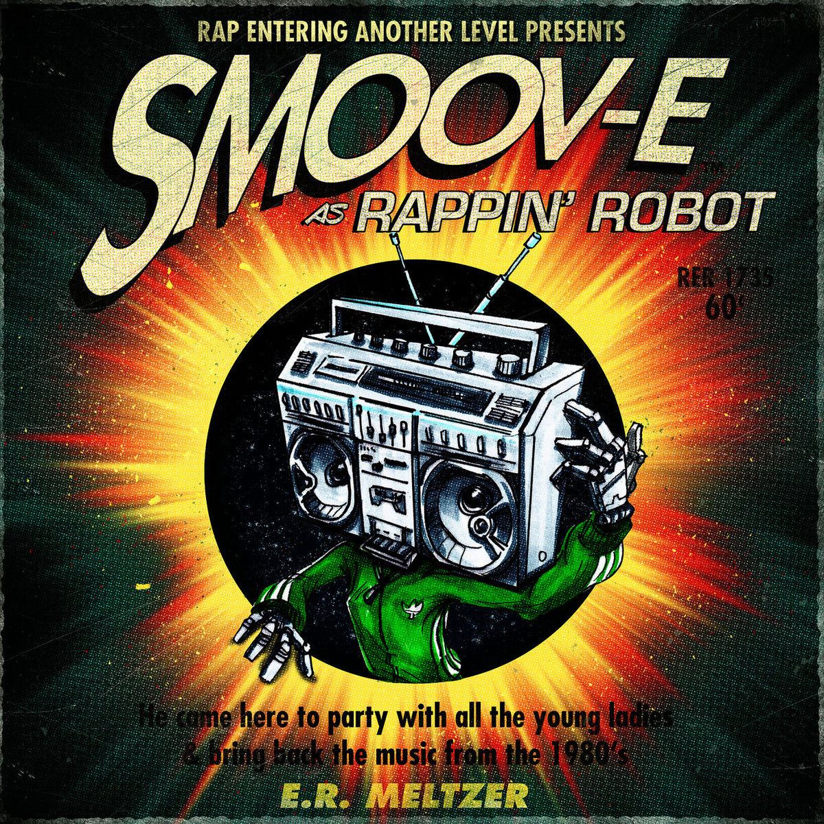 Smoov-E – Rappin Robot (COLV) vinyl record cover