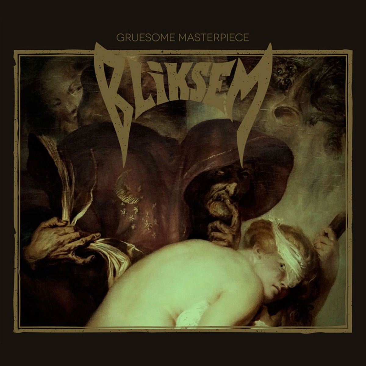 Bliksem – Gruesome Masterpiece vinyl record cover