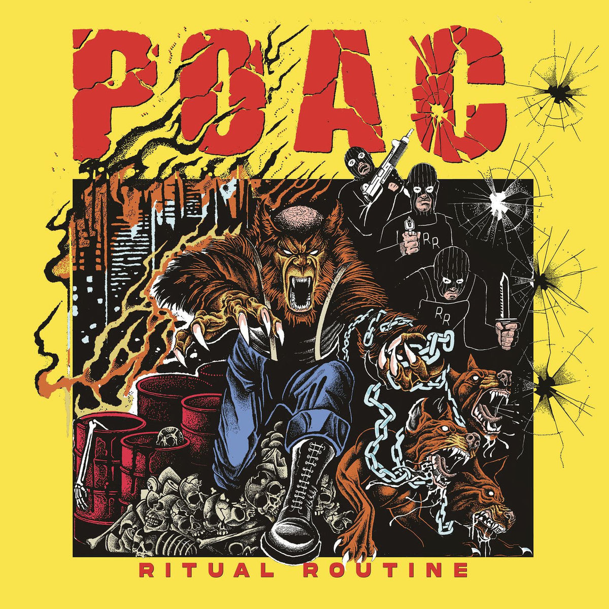 Planet on a Chain – Ritual Routine vinyl record cover
