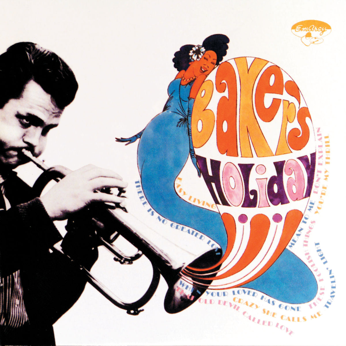 Chet Baker – Bakers Holiday (ACOUSTIC) vinyl record cover