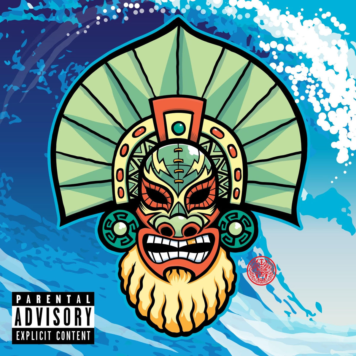 Ponytails & Cocktails – Big Blue Wave (RSD 2020) vinyl record cover