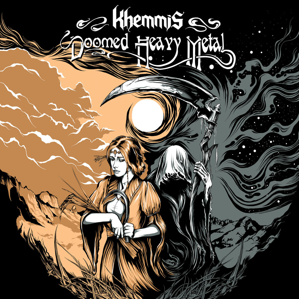 Khemmis – Doomed Heavy Metal vinyl cover