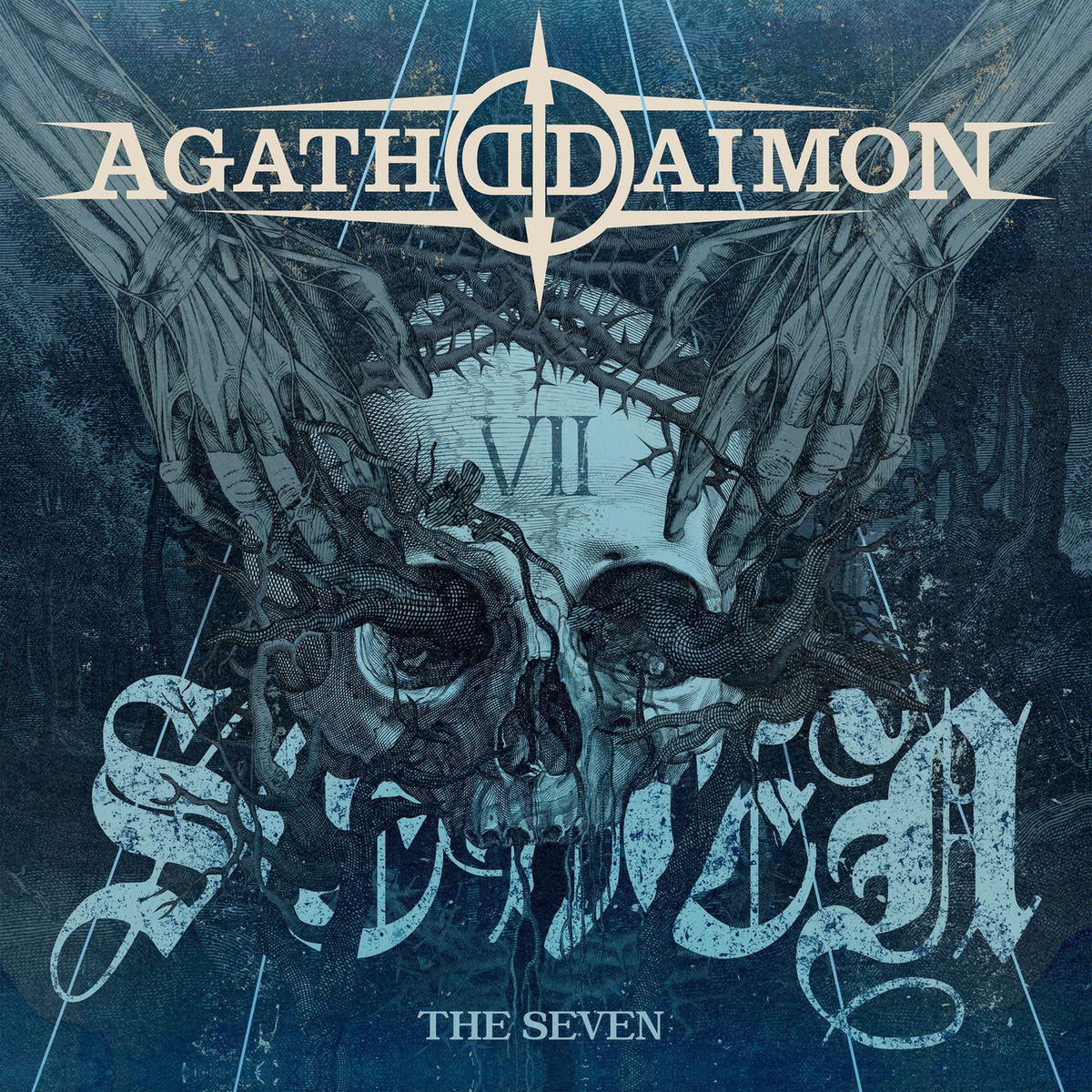 Agathodaimon – The Seven vinyl record cover