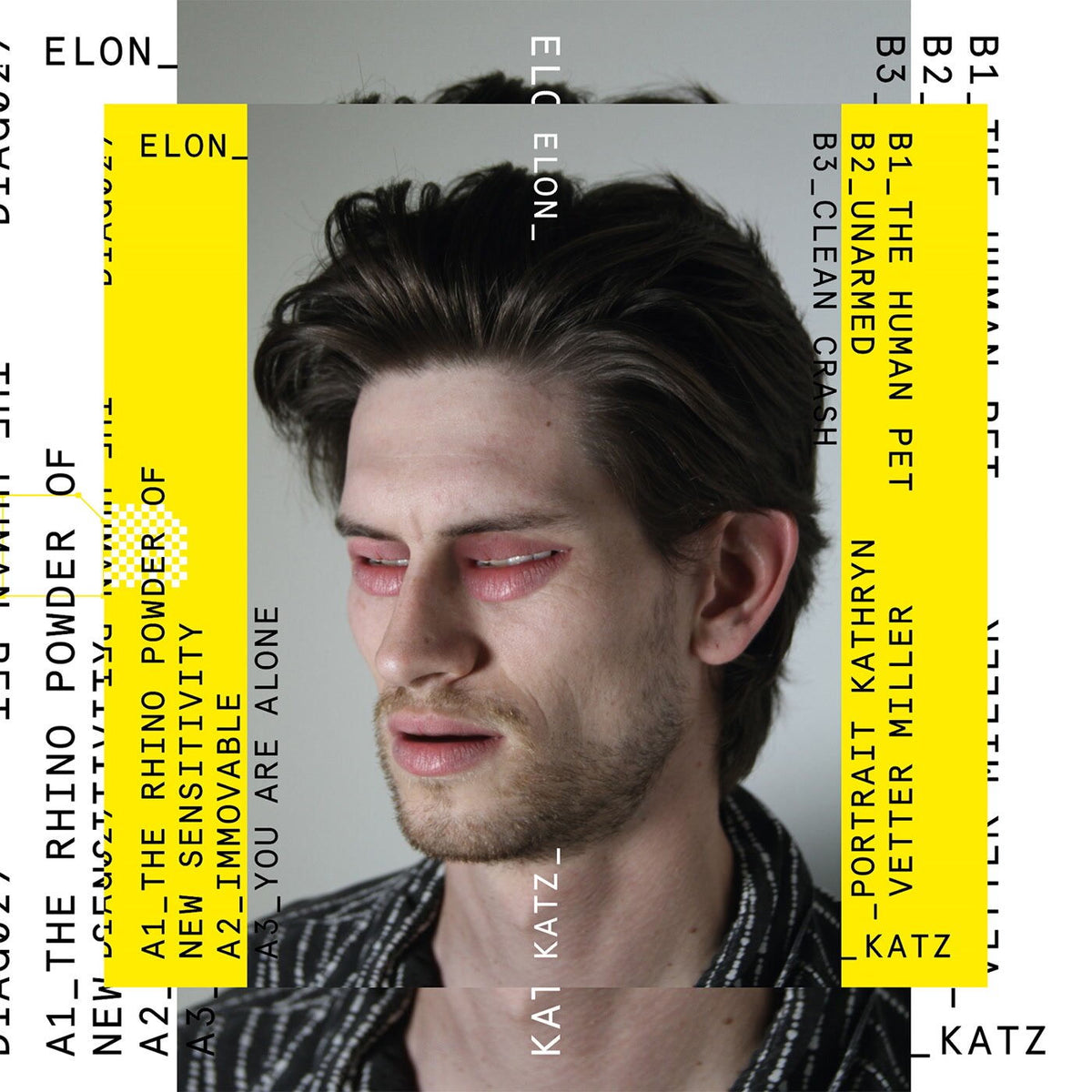 Elon Katz – The Human Pet vinyl cover