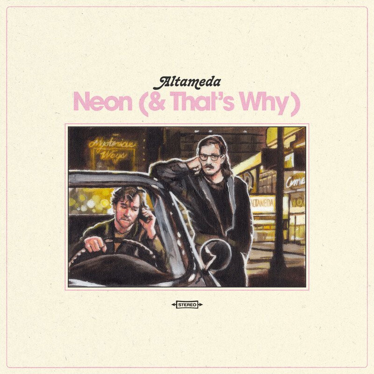 Altameda – Neon (& That's Why) vinyl cover