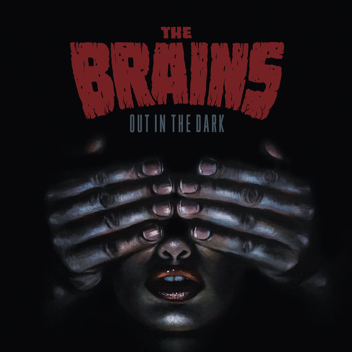 The Brains – Out in the Dark vinyl record cover