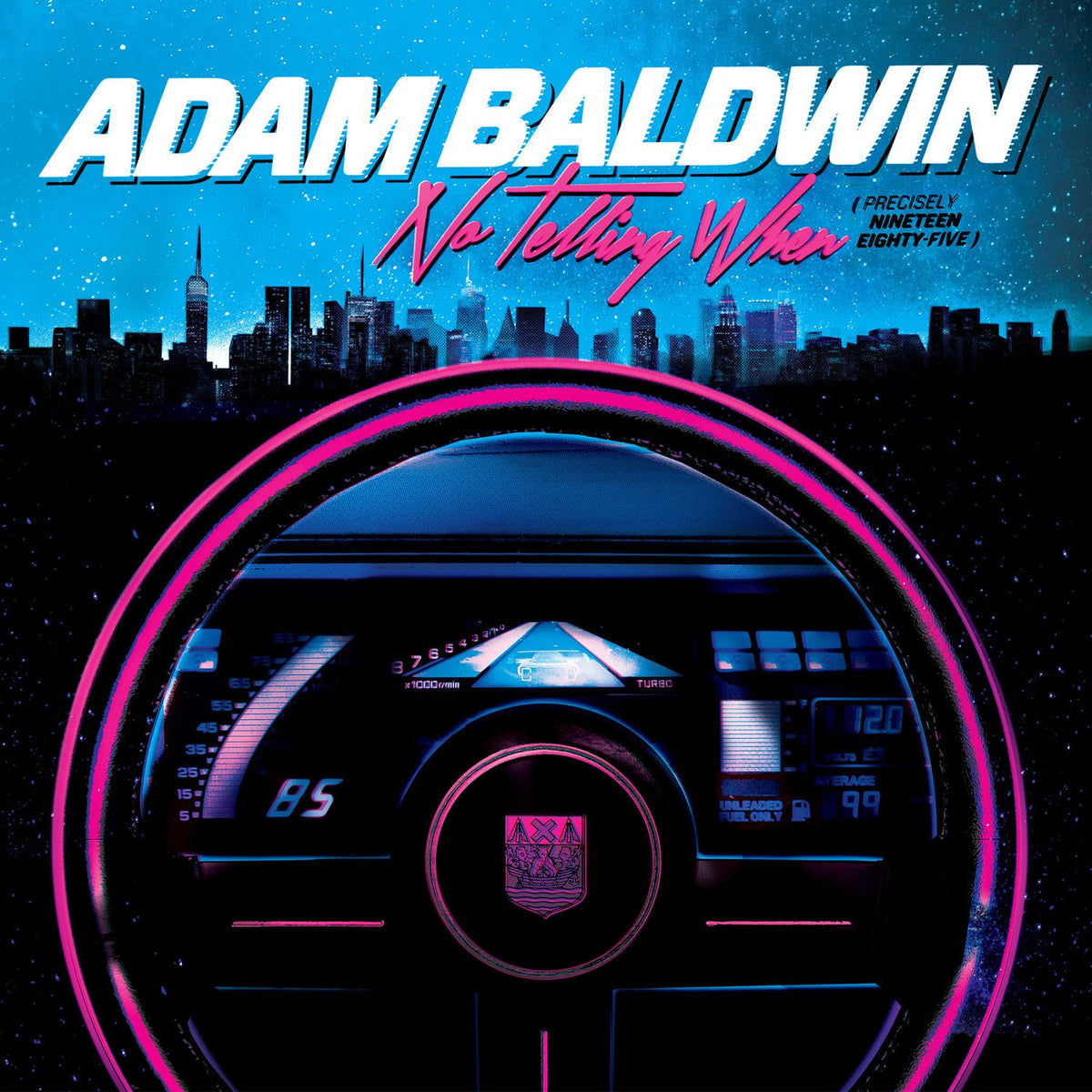 Adam Baldwin – No Telling When vinyl record cover