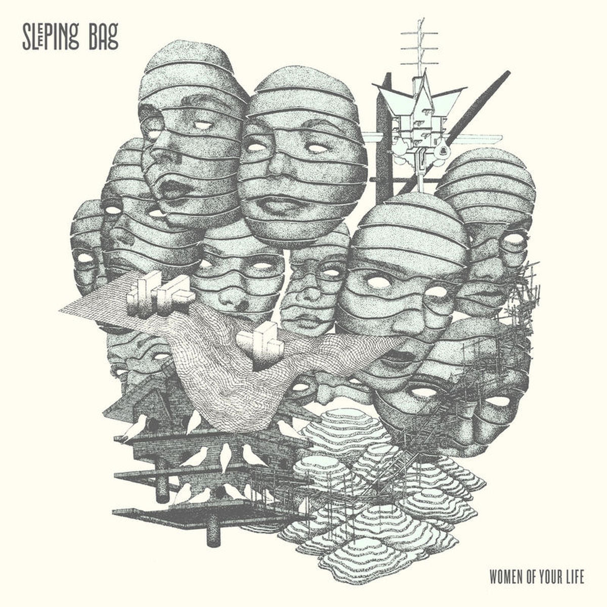 Sleeping Bag – Women Of Your Life (White Vinyl) vinyl record cover