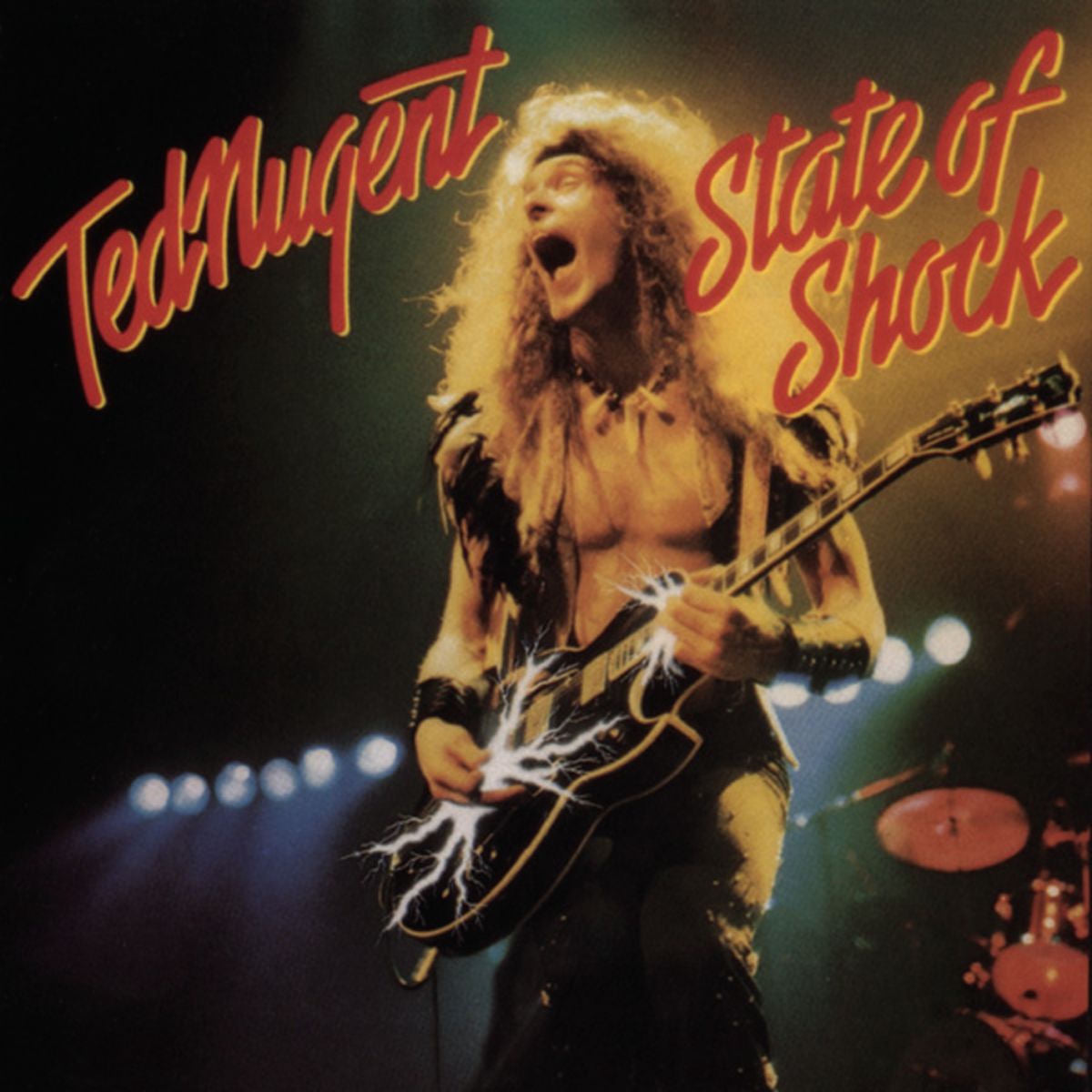 Ted Nugent – State Of Shock vinyl cover