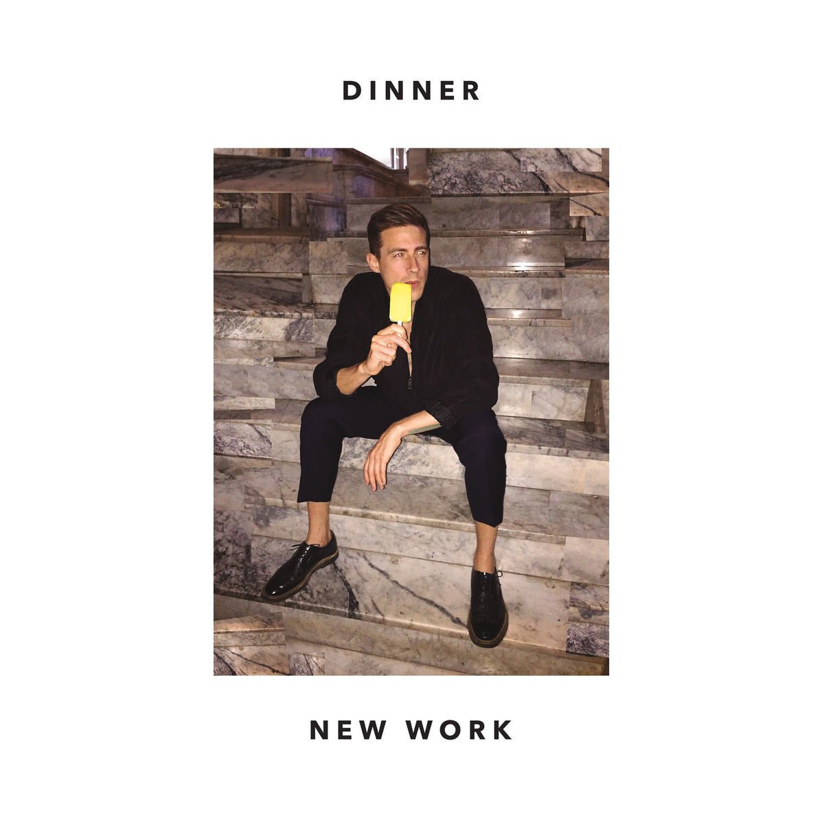 Dinner – New Work vinyl record cover