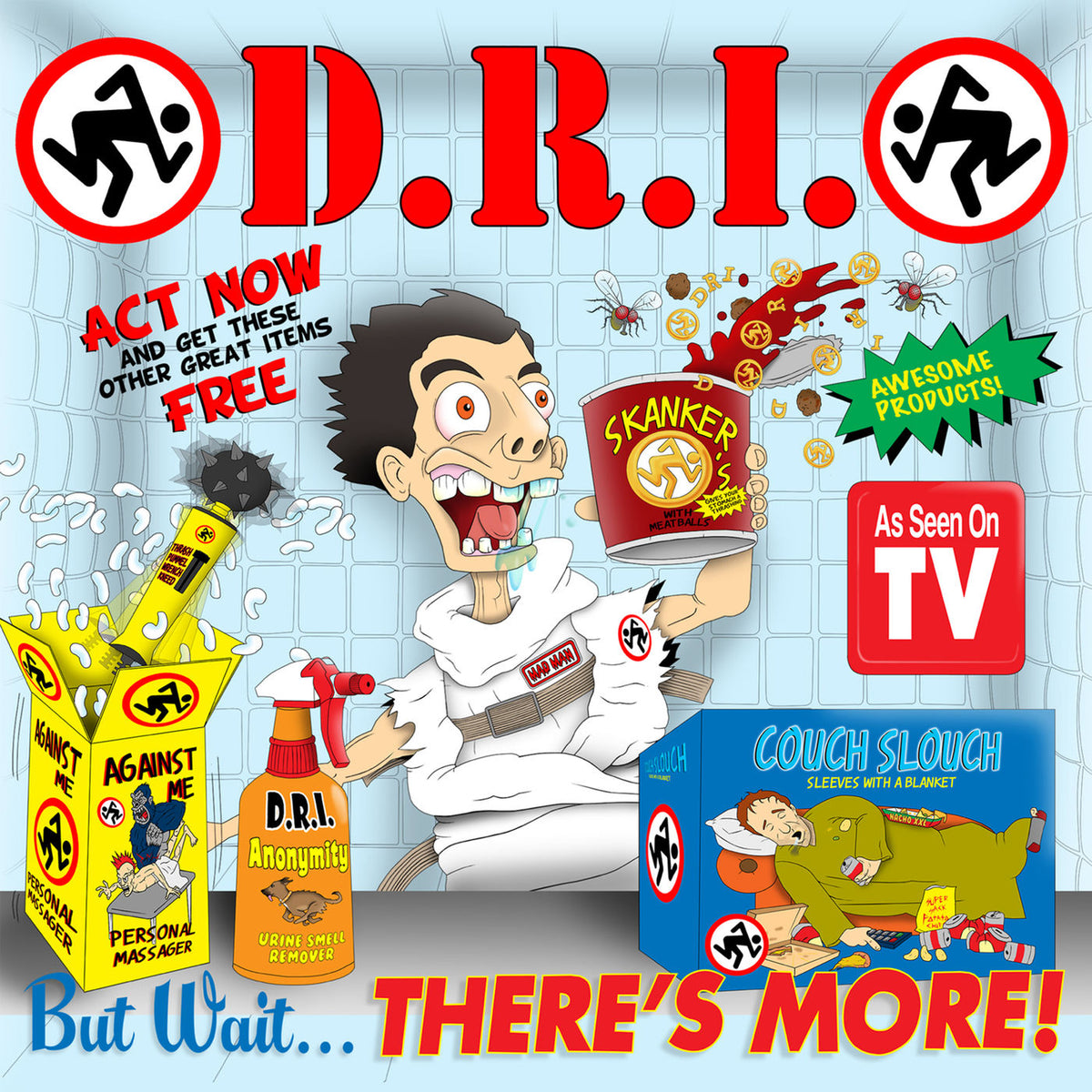 D.R.I. – But Wait... There's More! vinyl cover