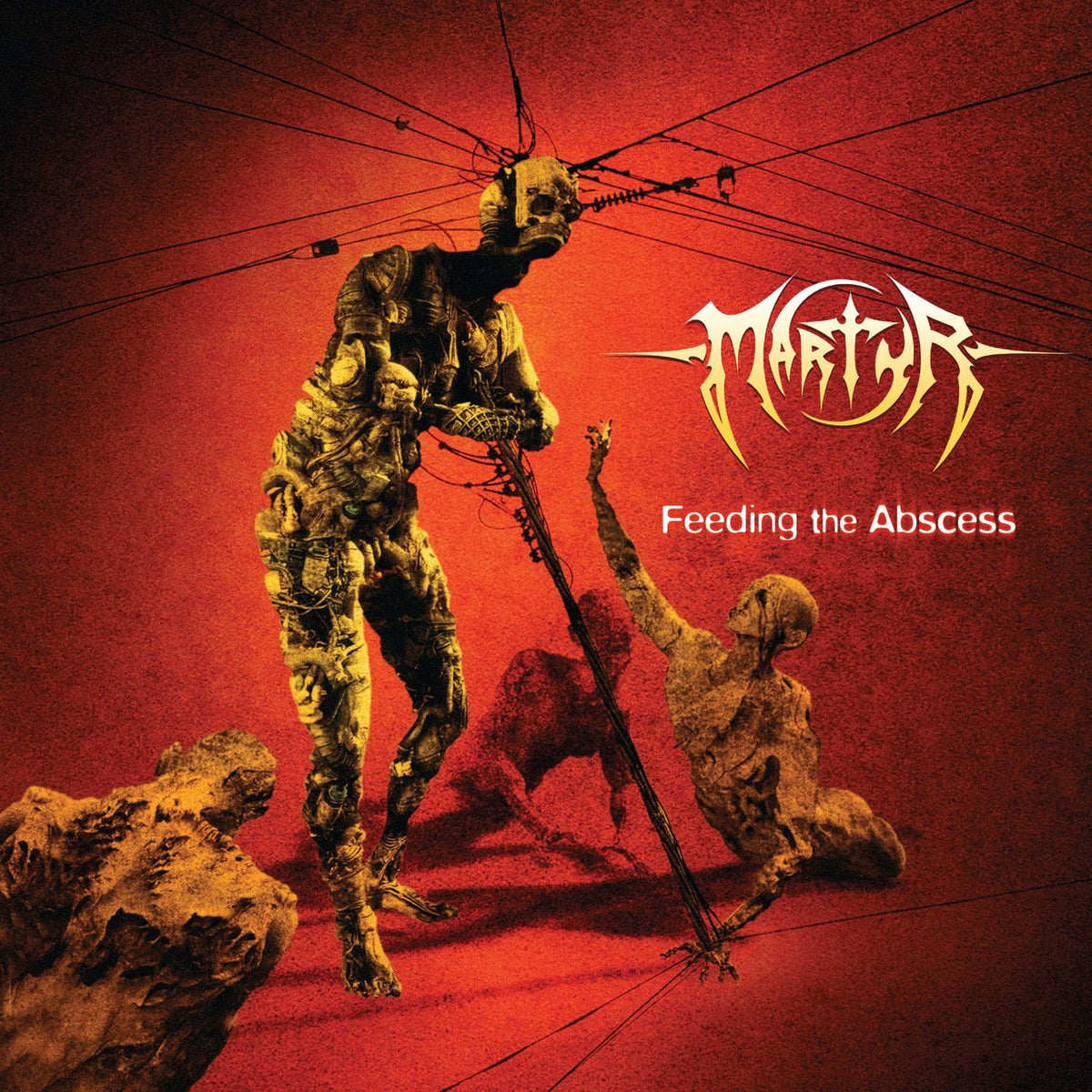 Martyr – Feeding the Abscess (Reissue) vinyl record cover