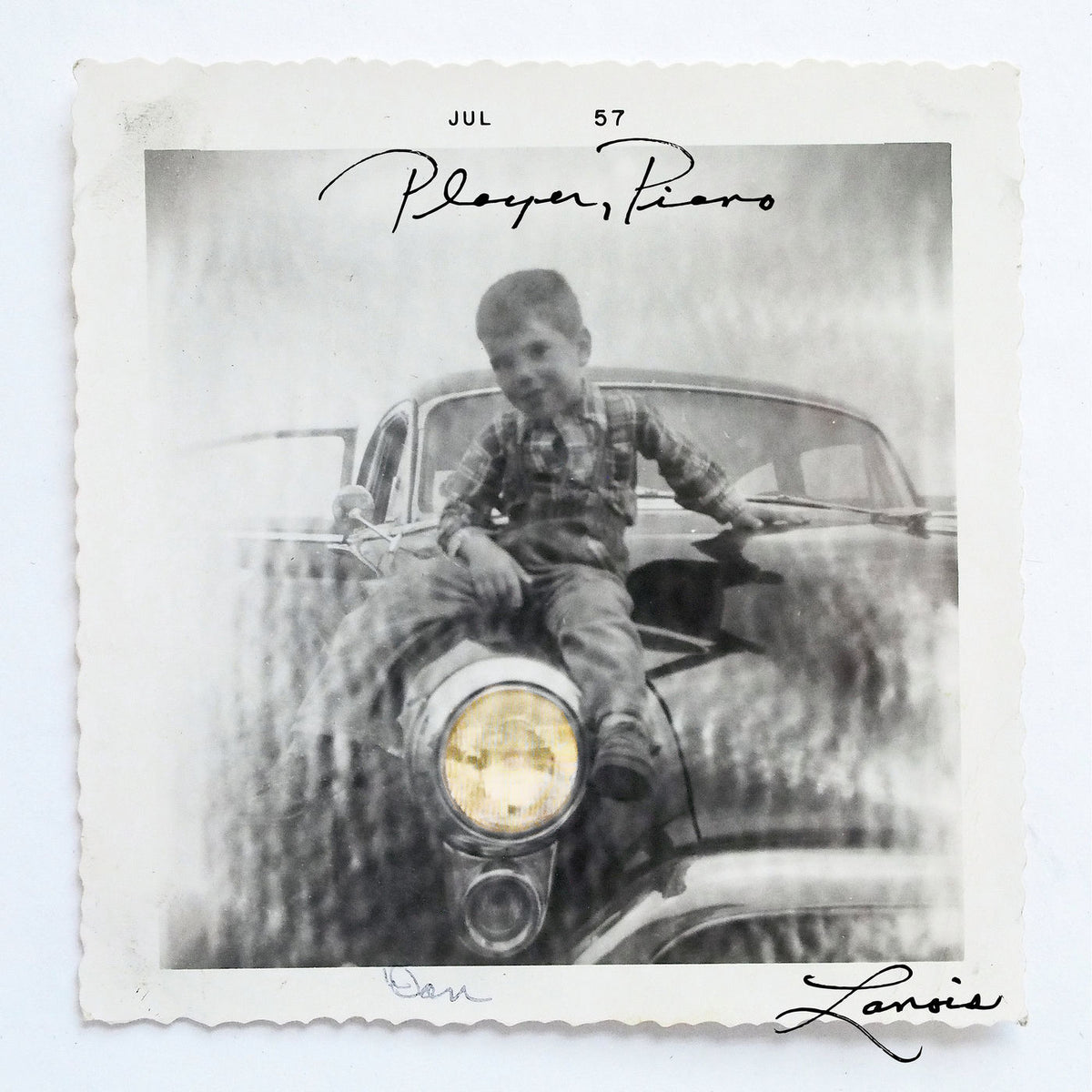 Daniel Lanois – Player, Piano vinyl cover