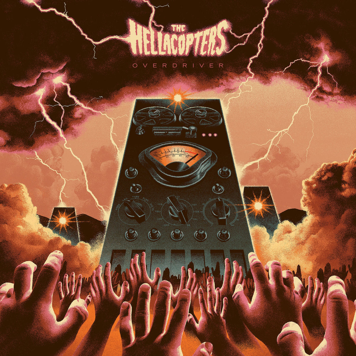 The Hellacopters – Overdriver vinyl record cover