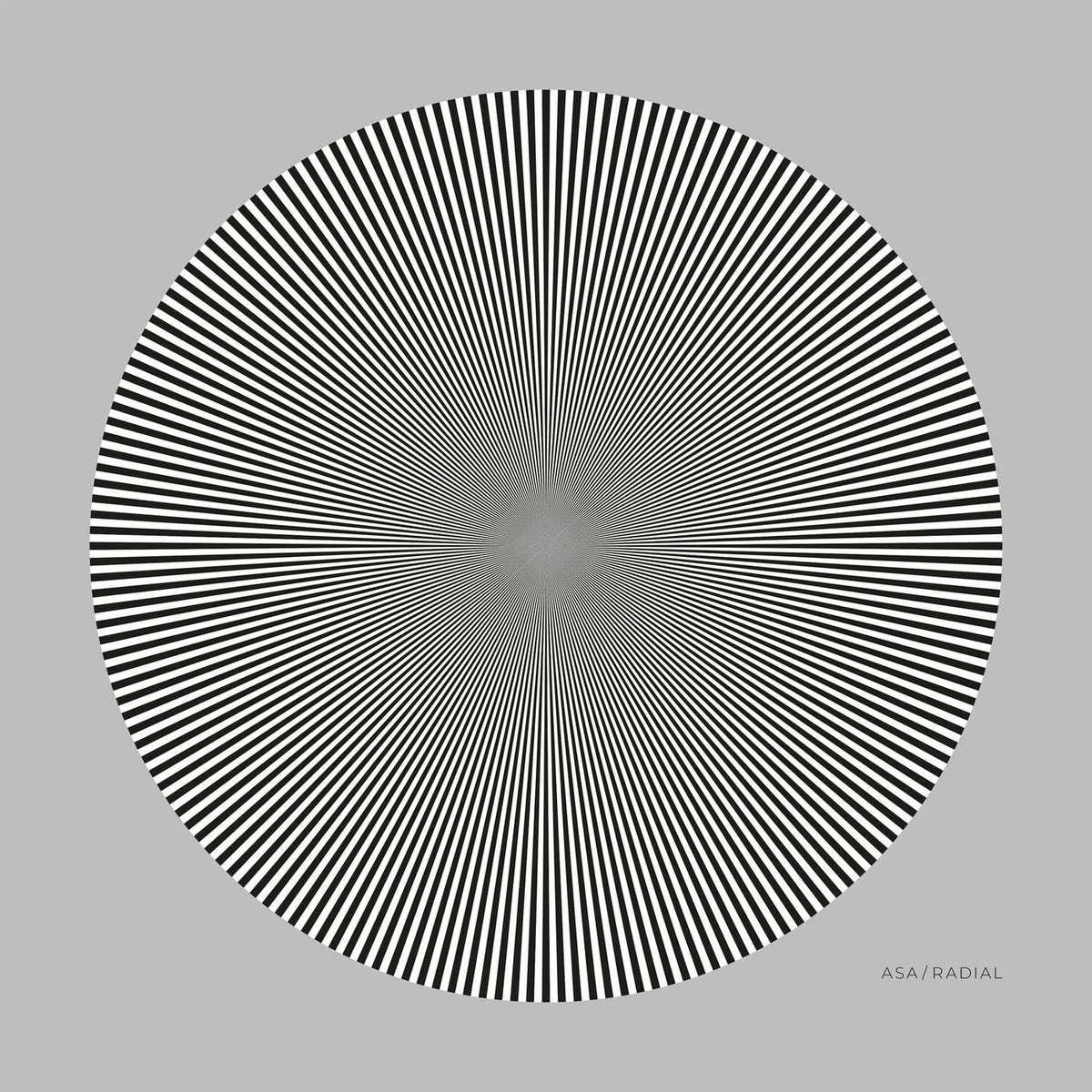 Asa – Radial vinyl record cover
