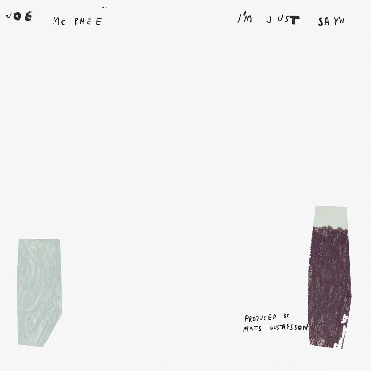 Joe Mcphee – I'm Just Say'N vinyl record cover