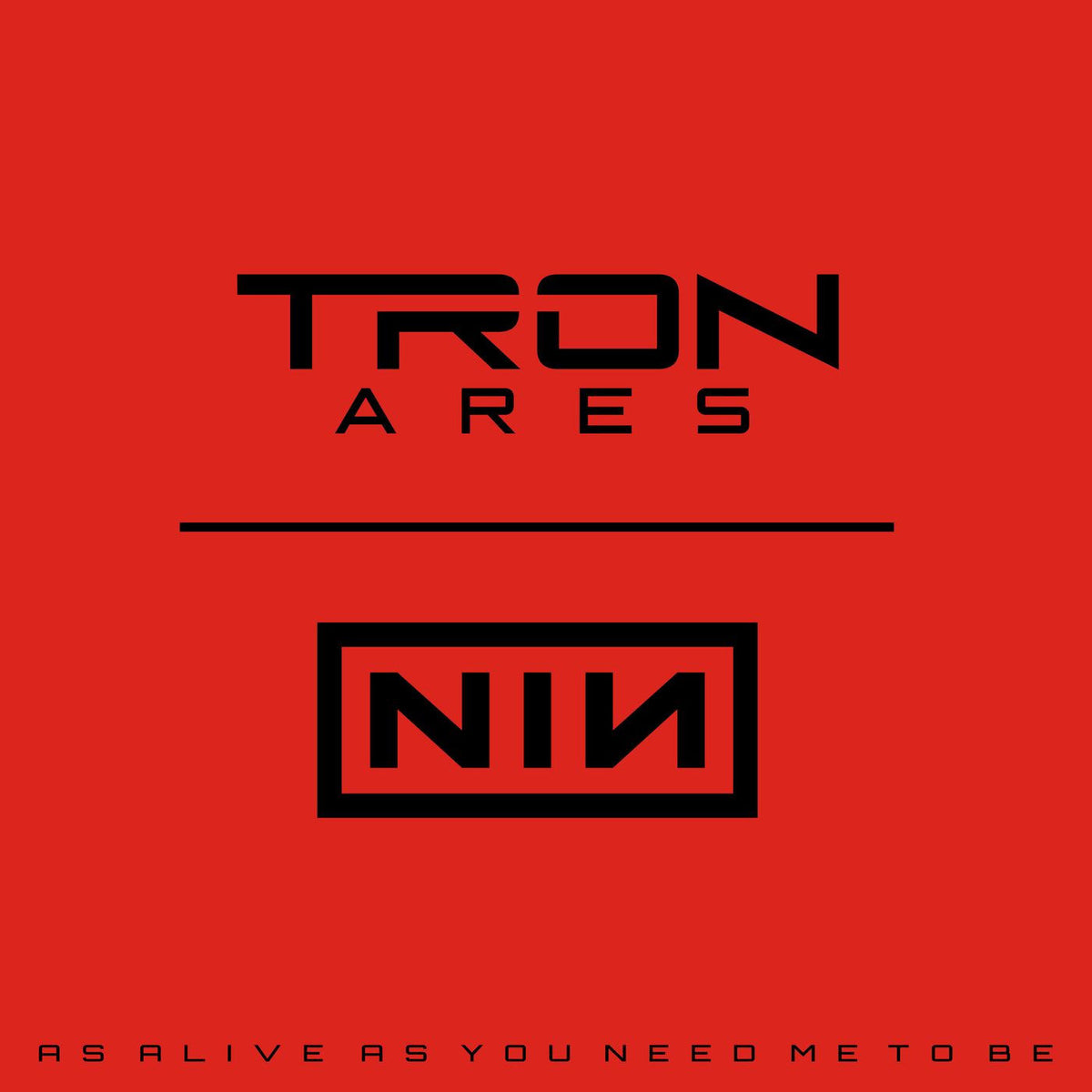 Nine Inch Nails – As Alive As You Need Me To Be vinyl cover