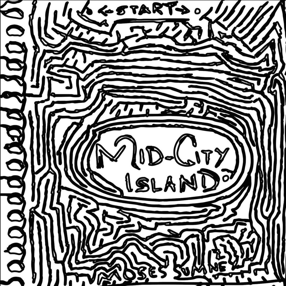 Moses Sumney – Mid-City Island vinyl cover