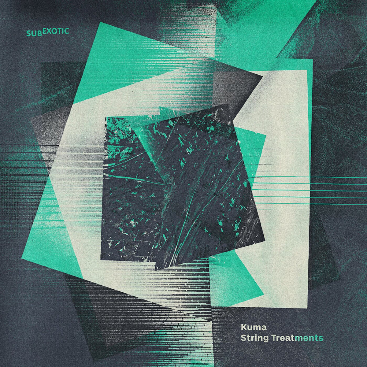 KUMA – String Treatments (TRANSPARENT GREEN VINYL) vinyl record cover