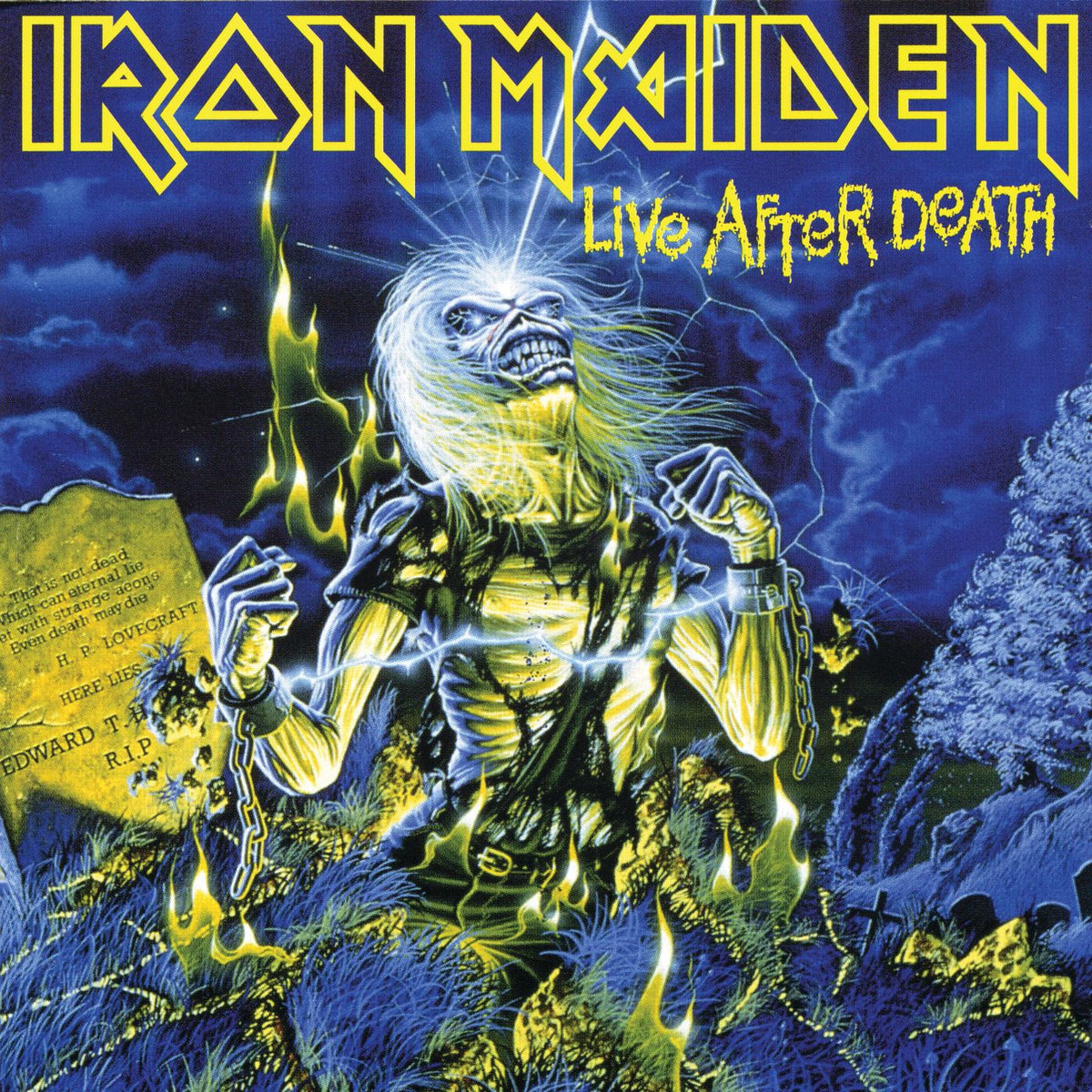 Iron Maiden – Live After Death (2015 Remaster) vinyl record cover