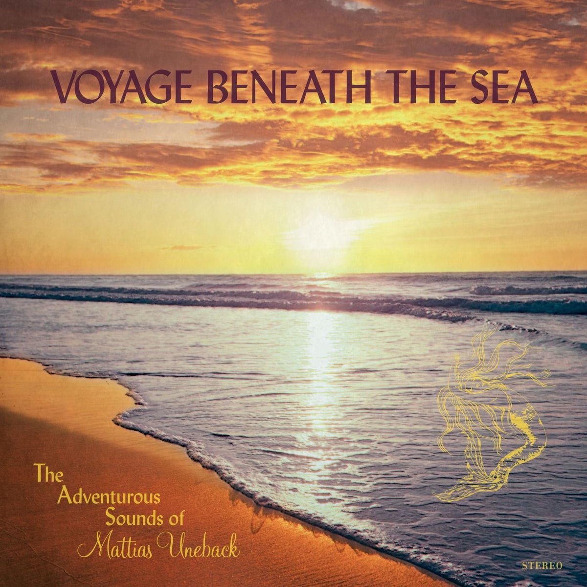Mattias Uneback – Voyage Beneath the Sea vinyl cover