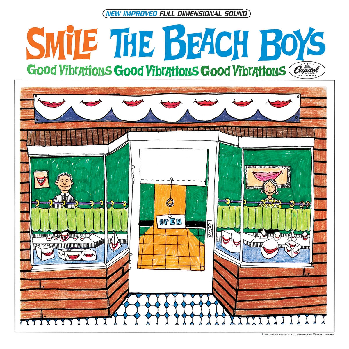 The Beach Boys – The Smile Sessions vinyl record cover
