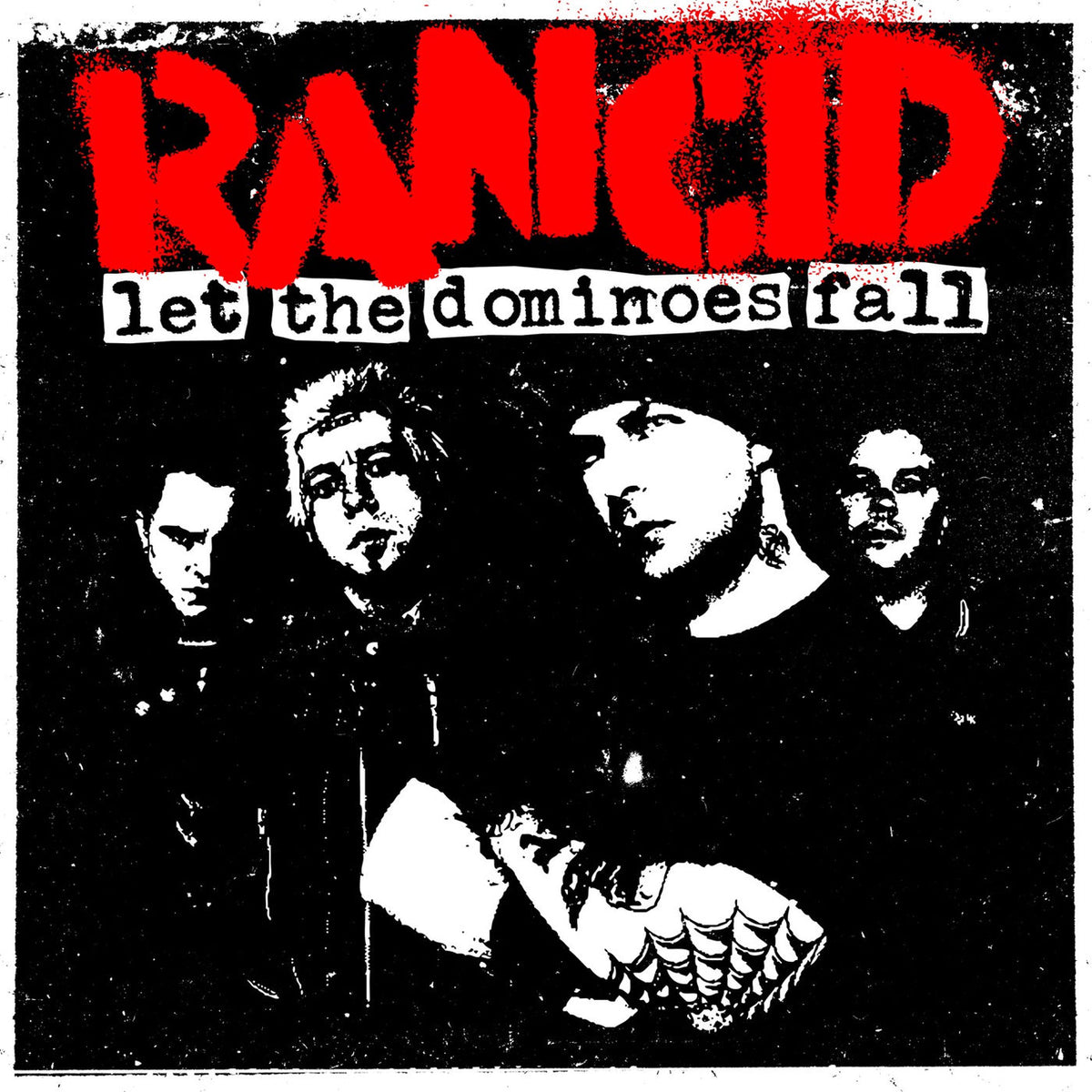 Rancid – Let the Dominoes Fall (Red Vinyl) vinyl record cover