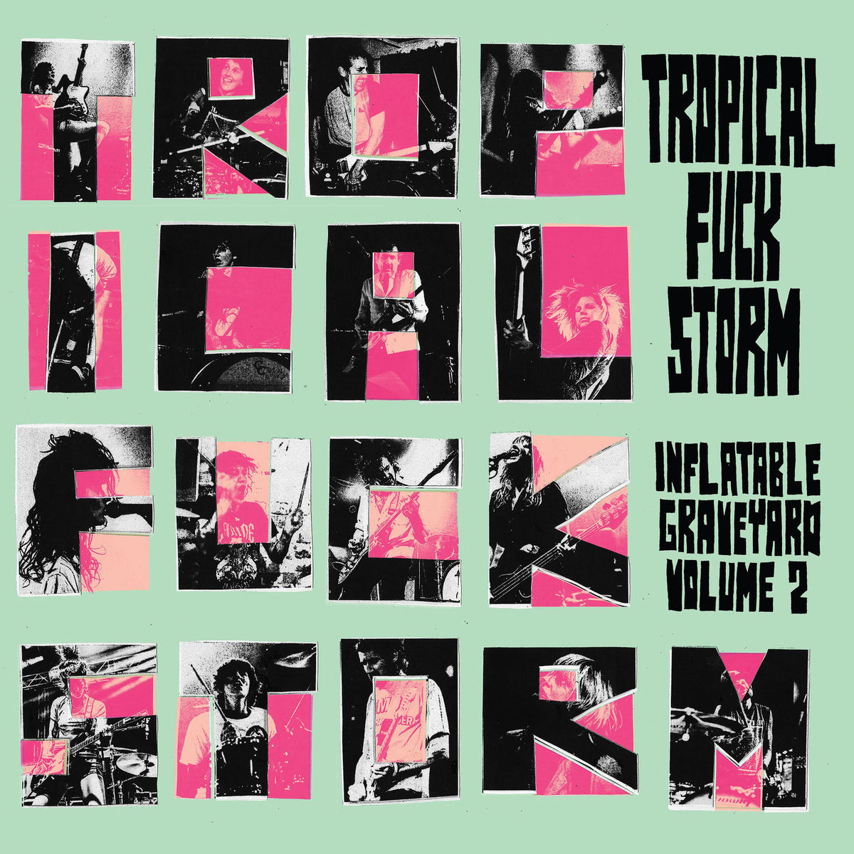 Tropical Fuck Storm – Inflatable Graveyard Vol. 2 vinyl cover