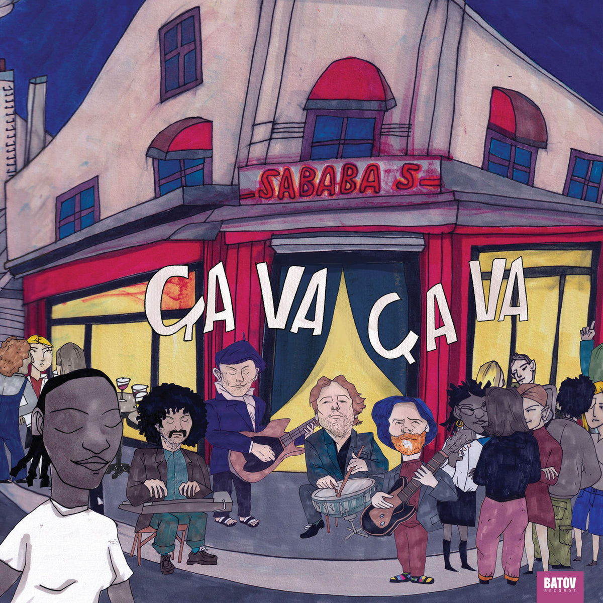 Sababa 5 – Ça Va Ça Va vinyl record cover