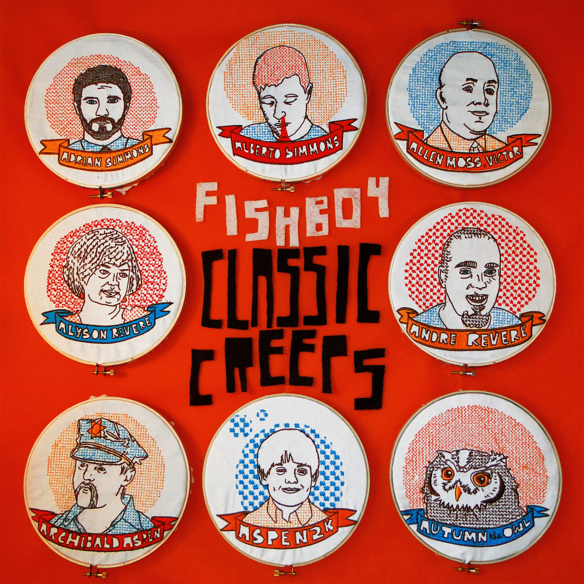 Fishboy – Classic Creeps vinyl record cover