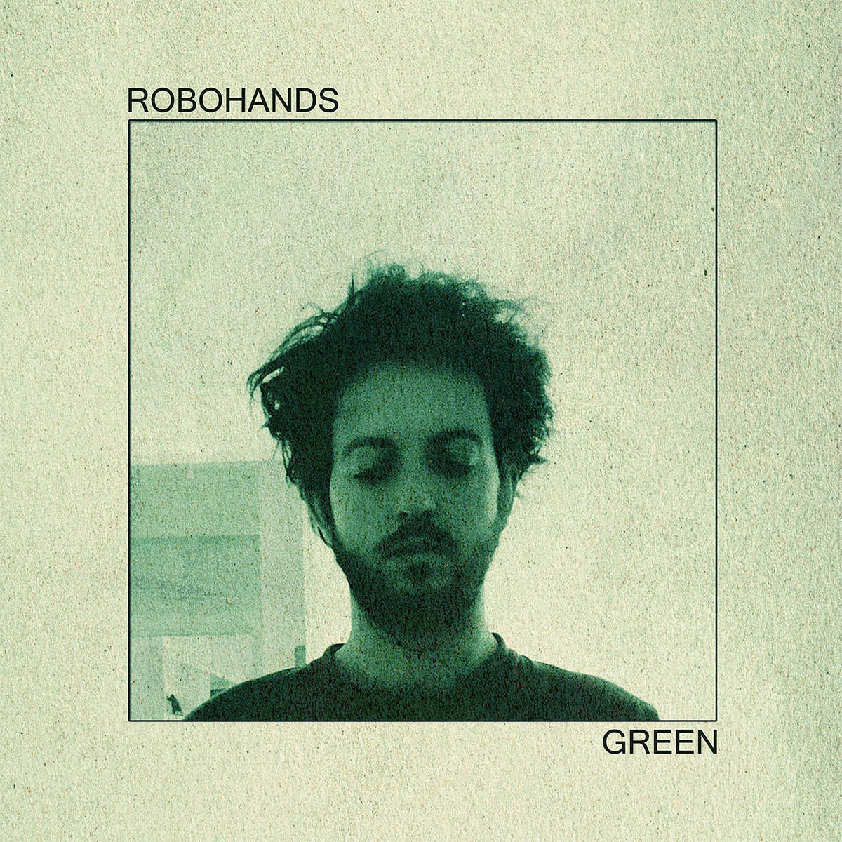 Robohands – Green vinyl record cover