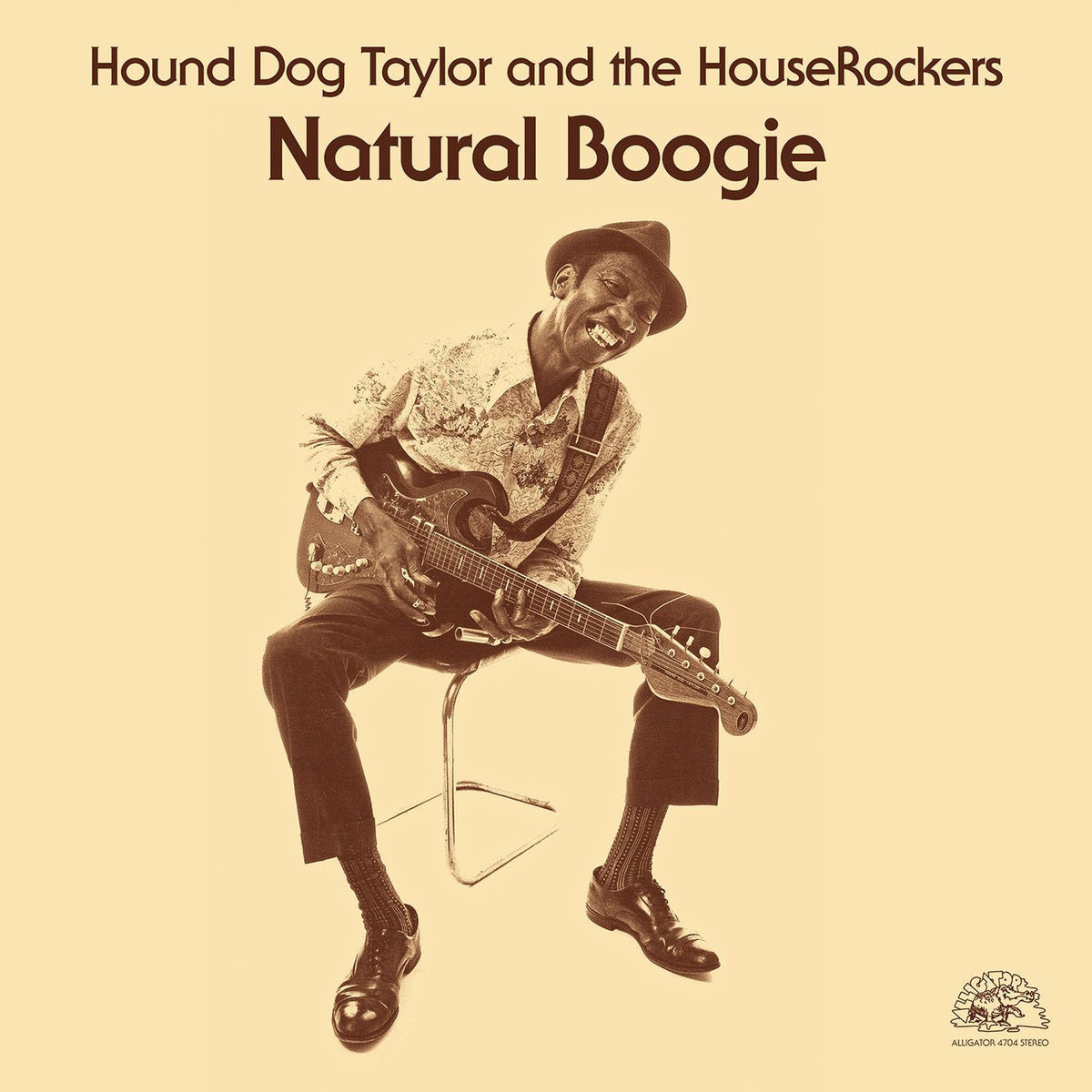 Hound Dog Taylor – Natural Boogie (Remastered) vinyl cover