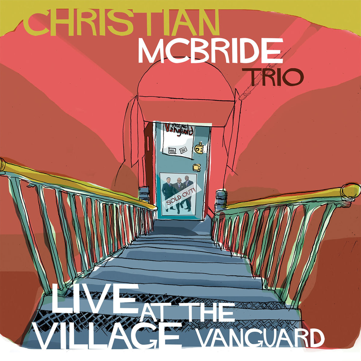 Christian McBride Trio – Live at the Village Vanguard vinyl record cover