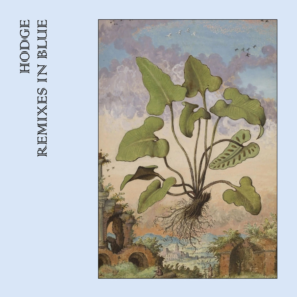 Hodge – Remixes In Blue vinyl record cover