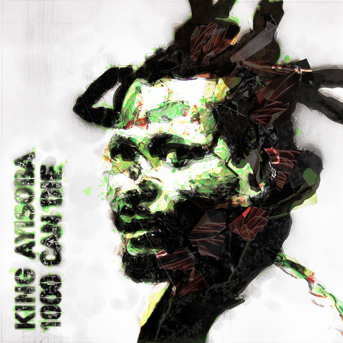 King Ayisoba – 1000 Can Die vinyl record cover