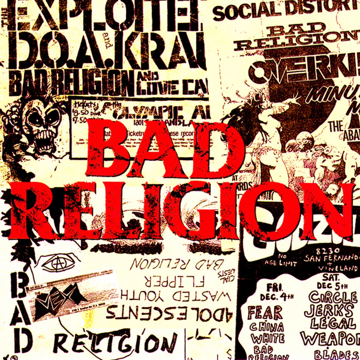 Bad Religion – All Ages vinyl record cover
