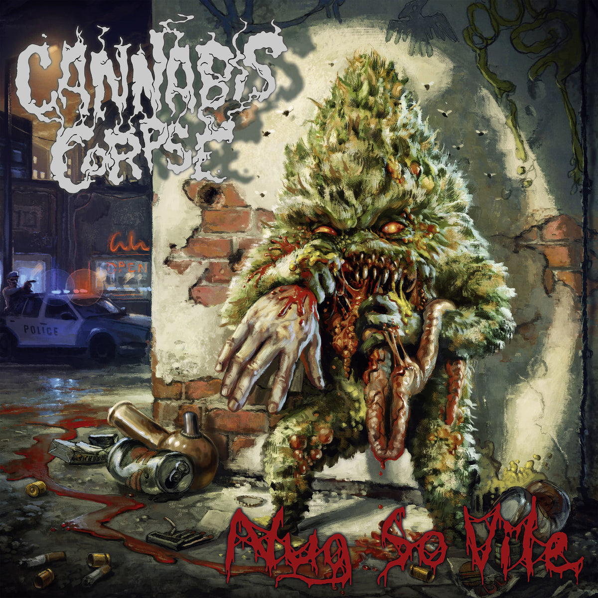 Cannabis Corpse – Nug So Vile vinyl record cover