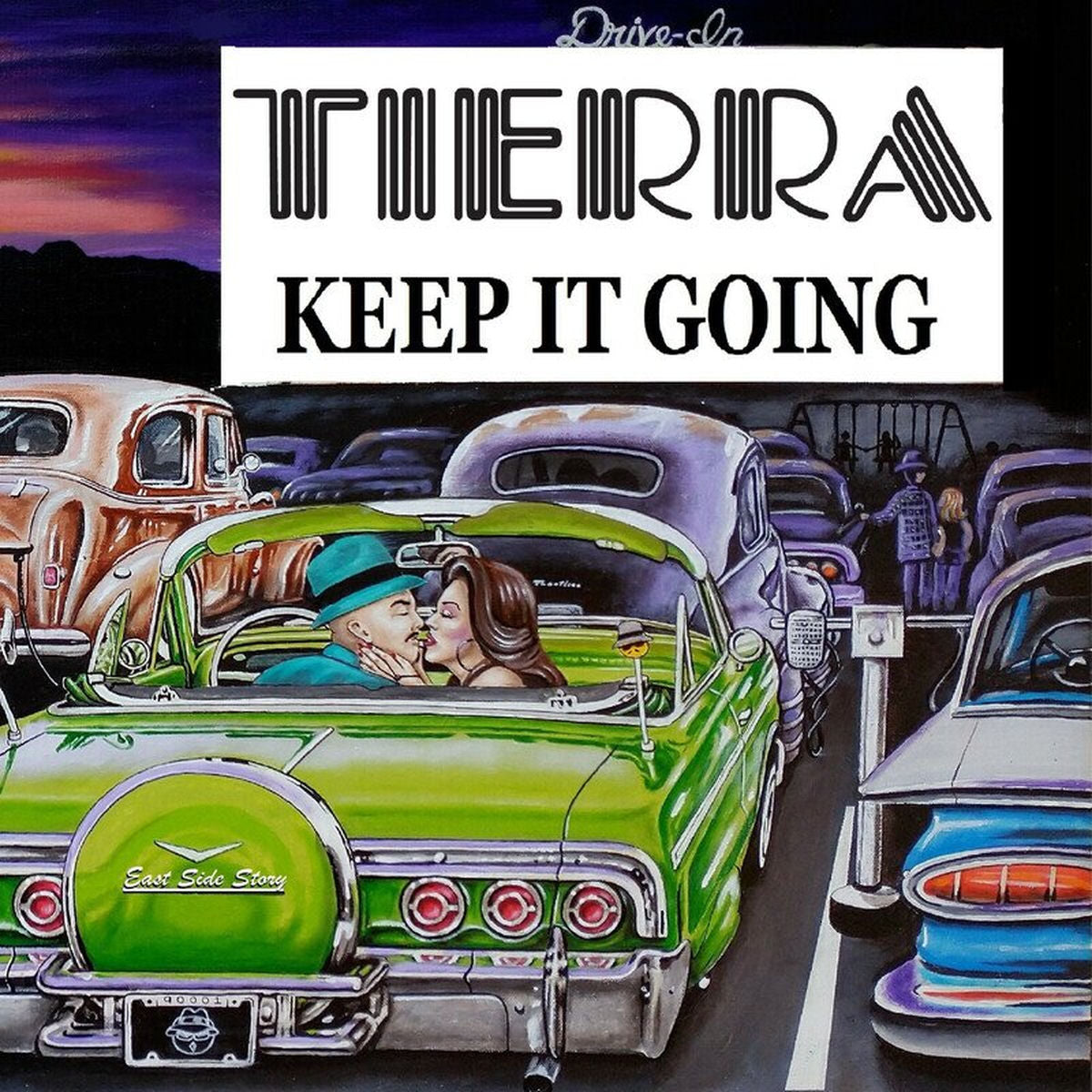 Tierra – Keep It Going vinyl record cover