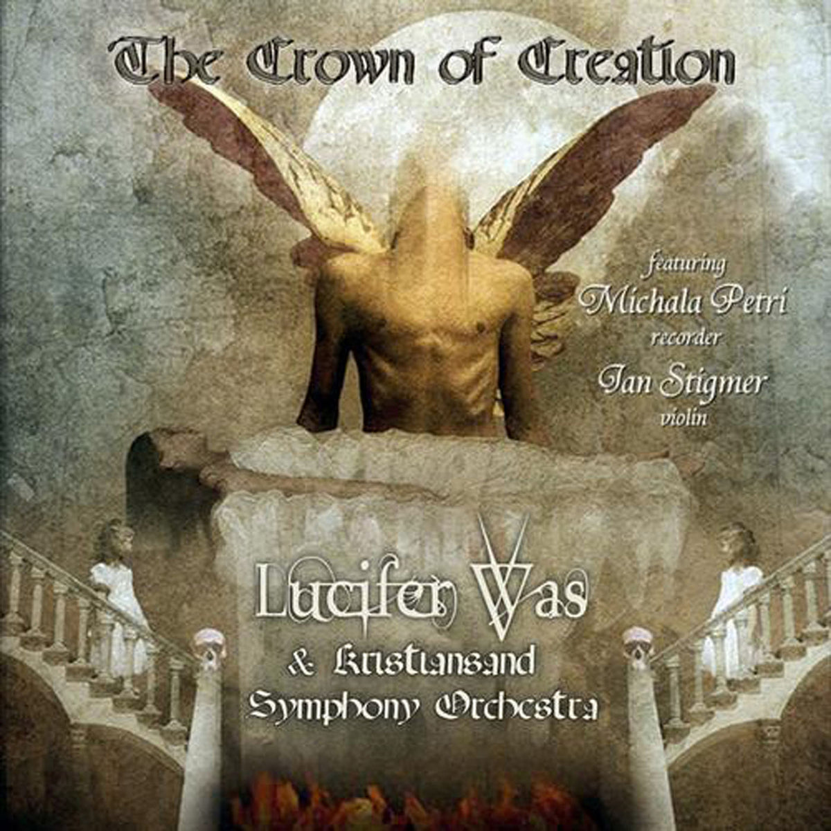 Lucifer Was – The Crown of Creation vinyl record cover
