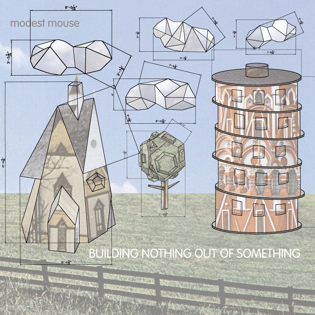 Modest Mouse – Building Something Out Of Nothing (REISSUE) vinyl record cover