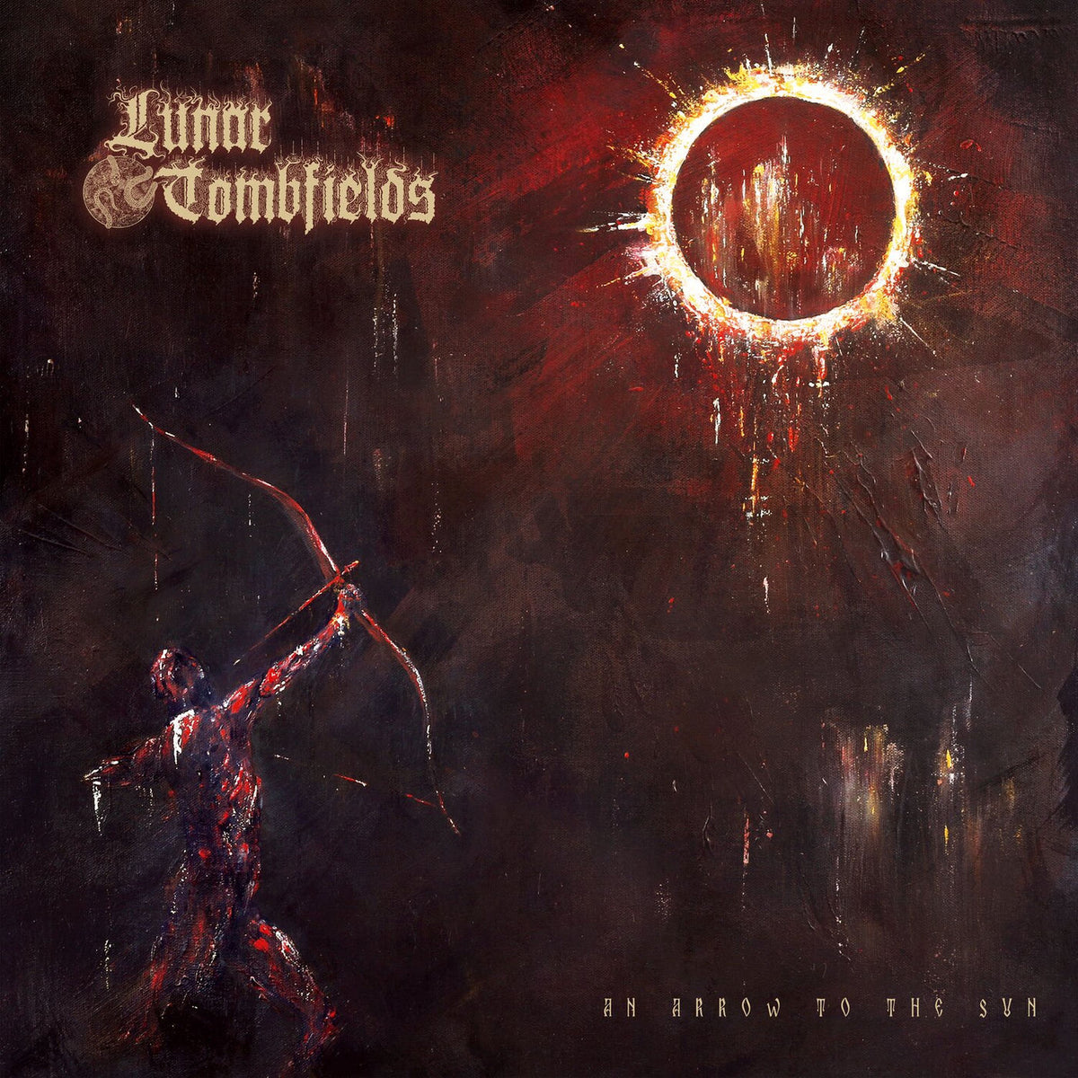 Lunar Tombfields – An Arrow to the Sun vinyl record cover