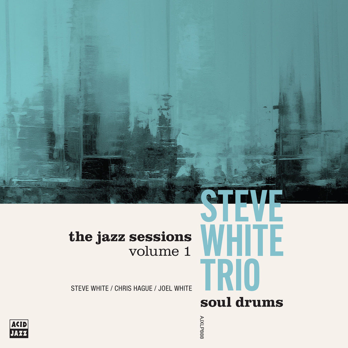 Steve White Trio – Soul Drums vinyl record cover