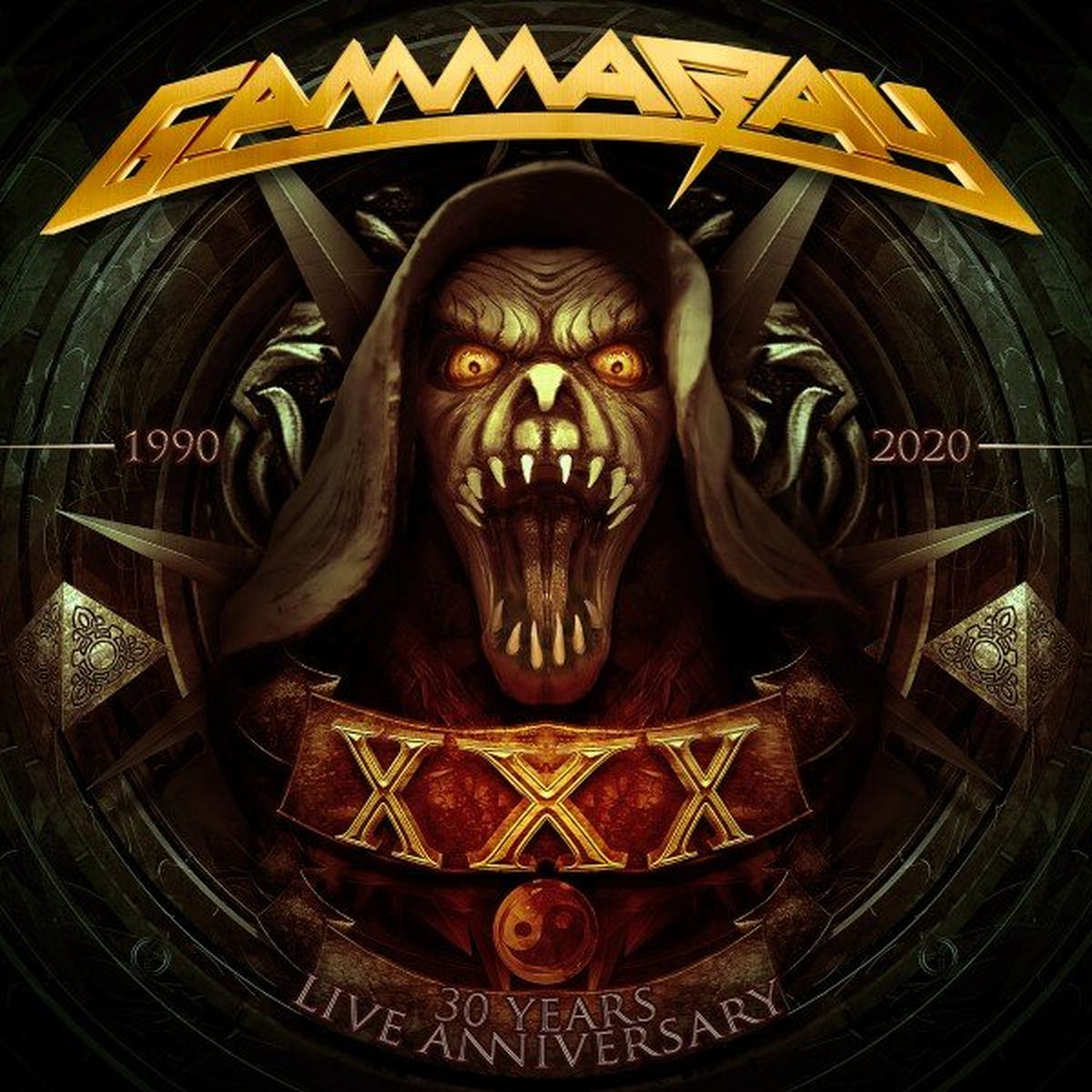Gamma Ray – 30 Years - Live Anniversary vinyl record cover